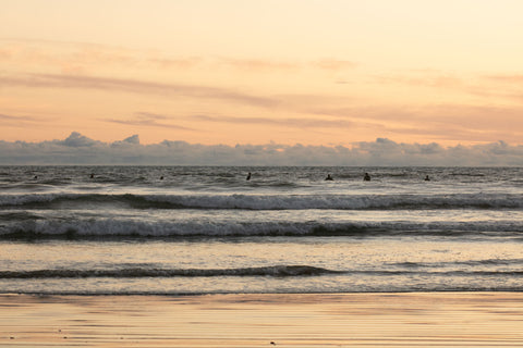 RIP & SIP // Sunset Surf + Beach Bonfire // Nova Kombucha