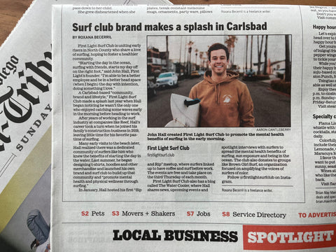 Surf club brand makes a splash in Carlsbad