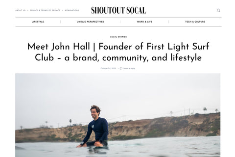 Shoutout SoCal - Meet John Hall