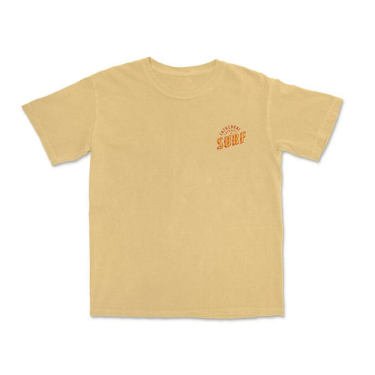 CCHS Surf Team Tee - Mustard