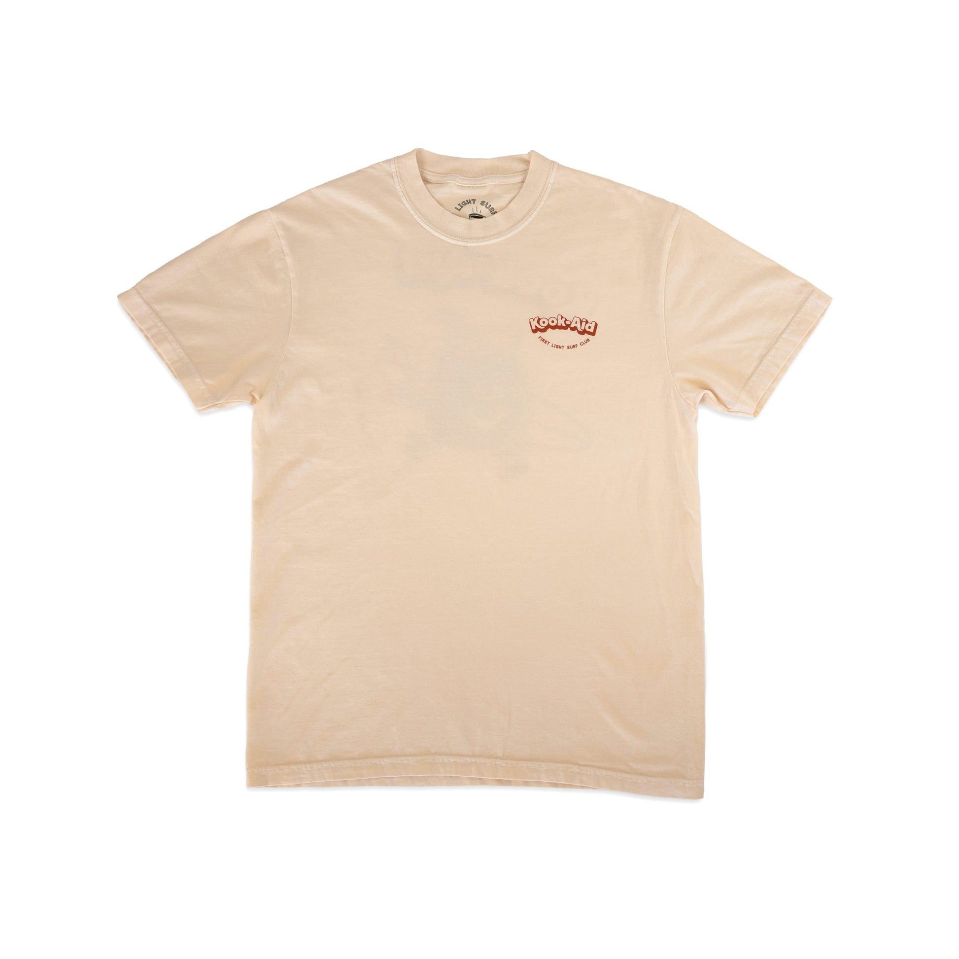 First Light Surf Club Kookaid T-Shirt Ivory Front