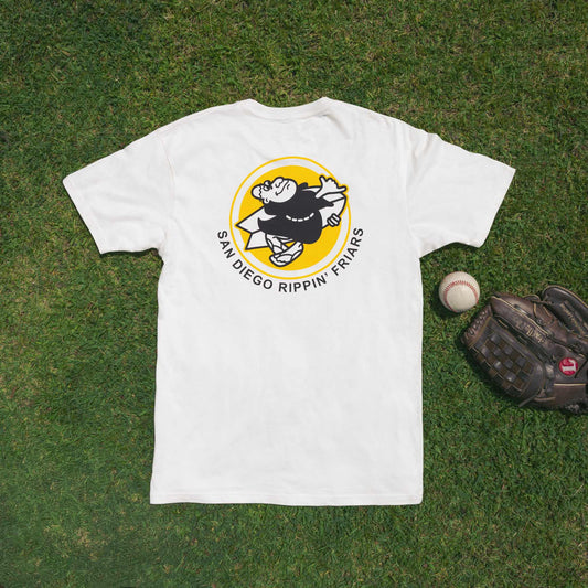 Rippin' Friar Tee - Vintage White