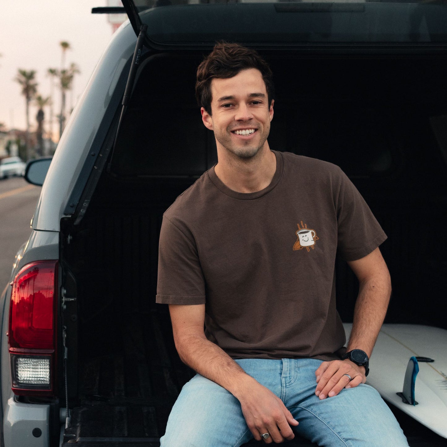 The Club Tee #2 - Walnut
