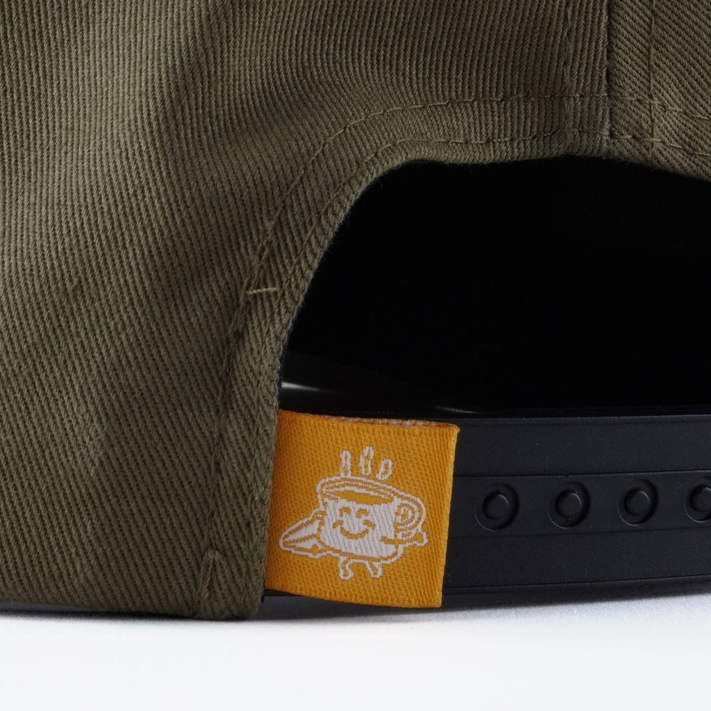 First Light Surf Club Olive 5 Panel Unstructured Snapback Hat With Patch