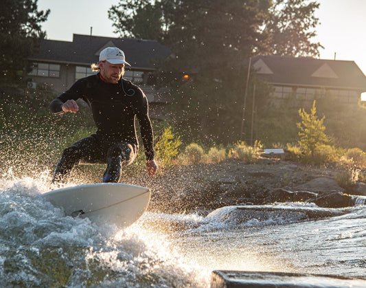 Meet Arlen Mossgrove and explore Bend's river surfing scene, the Deschutes River wave, morning routines, surf community, and life beyond the ocean