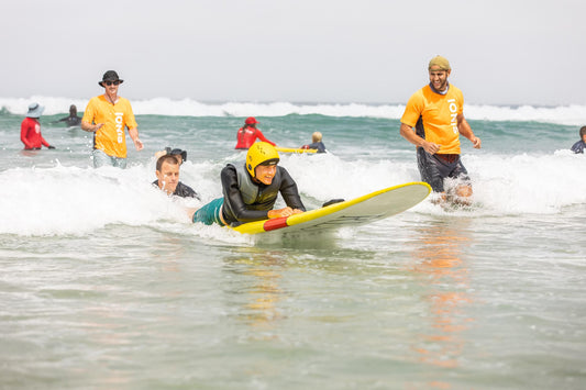 first light surf club collin bosse adaptive surfing spinal cord injury challenged athlete san diego 