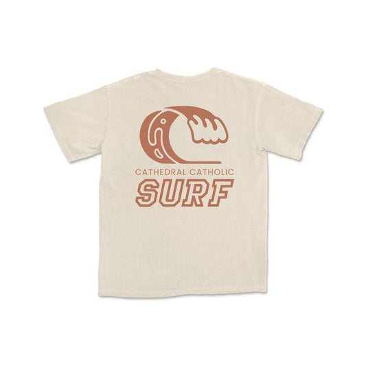2025 - CCHS Surf Team Tee - Ivory