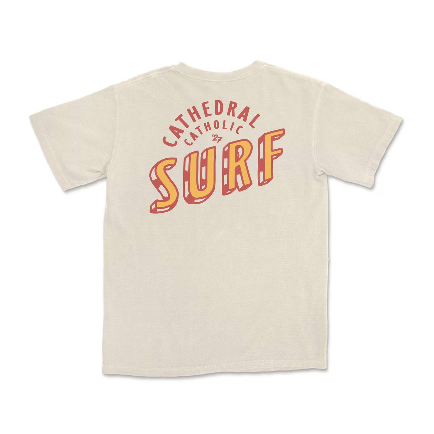 CCHS Surf Team Tee - Ivory