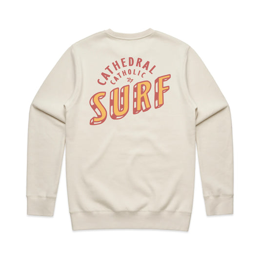 CCHS Surf Team Crewneck - Bone