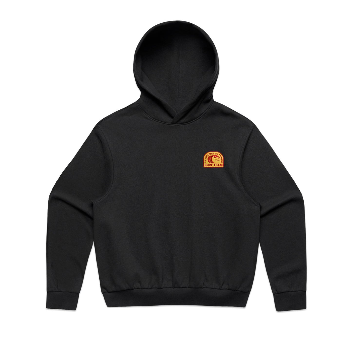 CCHS Surf Team Boxy Hoodie - Black