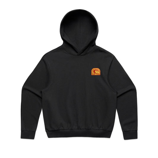 CCHS Surf Team Boxy Hoodie - Black