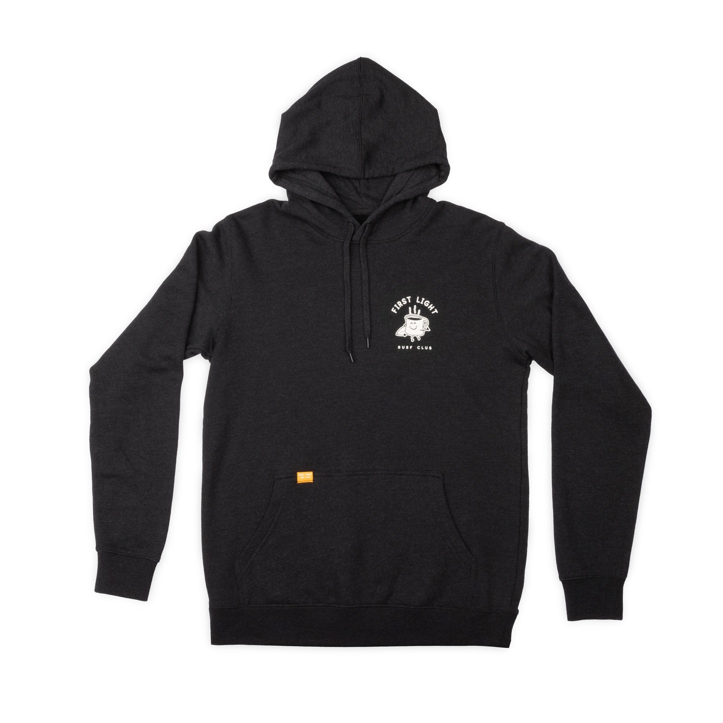 First Light Surf Club Dawn Patrol Hoodie Fleece Black