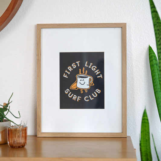 First Light Surf Club Mug Graphic Print