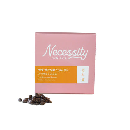 Columbia & Ethiopia First Light Surf Club Necessity Coffee Blend