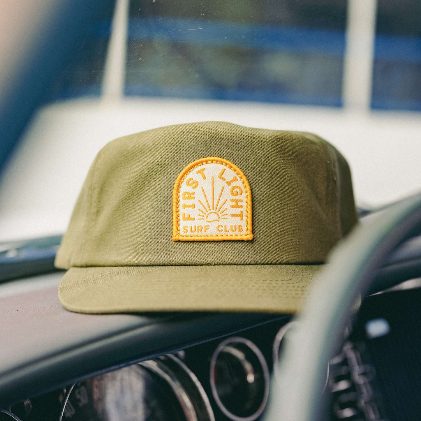 First Light Snapback - Olive