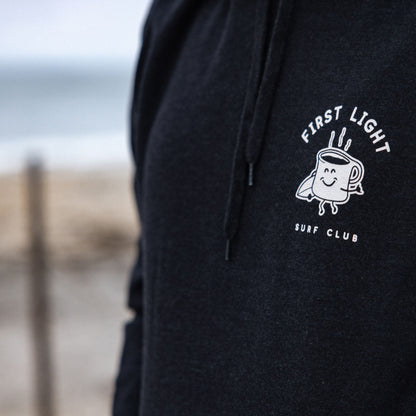 Dawn Patrol Hoodie - Black Heather