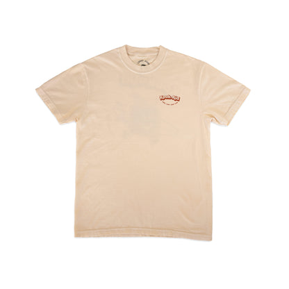 First Light Surf Club Kookaid T-Shirt Ivory Front