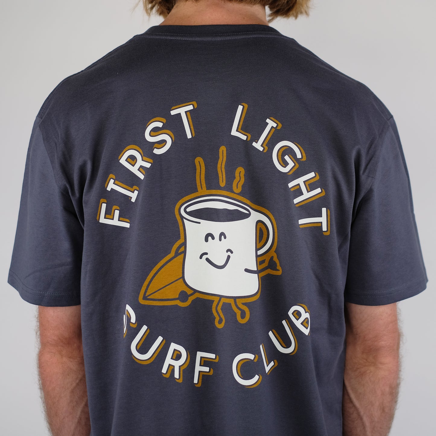 Petrol Blue First Light Surf Club Coffee Mug Surfing Tee Shirt