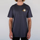 Model is 6'1" and is wearing a size Large. Petrol Blue First Light Surf Club Coffee Mug Surfing Tee Shirt