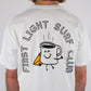 Natural White First Light Surf Club Coffee Mug Surfing Tee Shirt