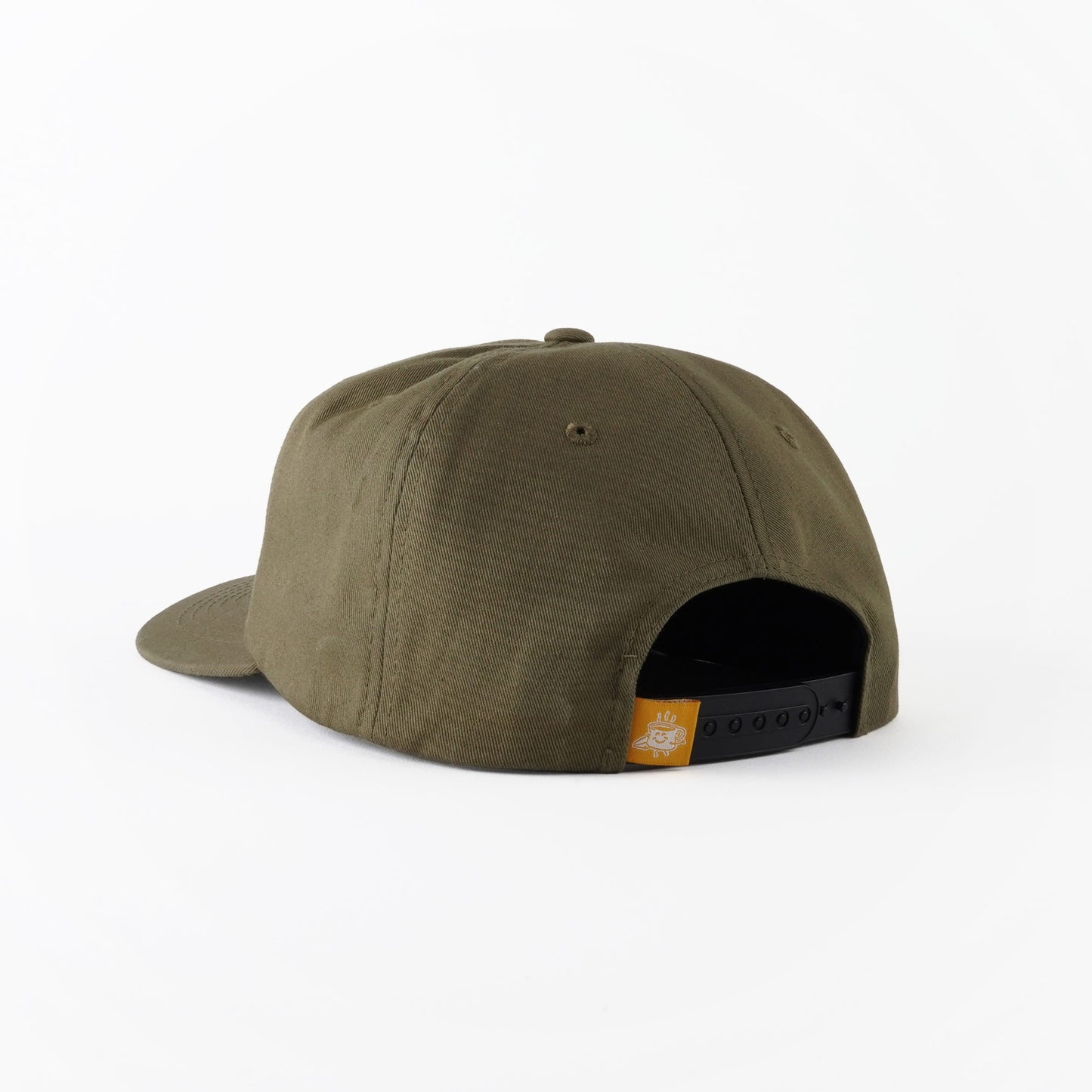 First Light Surf Club Olive 5 Panel Unstructured Snapback Hat With Patch